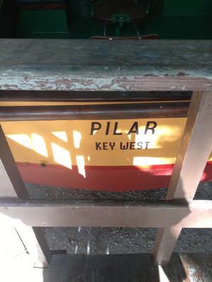 .... with its Key West transom
